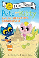 Book cover of: Pete the Kitty and the Mermaid's Sandcastle. By: James Dean
