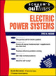 Book cover of: Schaum's Outline of Electrical Power Systems. By: Syed A Nasar