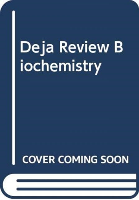 Book cover of: DEJA REVIEW BIOCHEMISTRY. By: MANZOUL