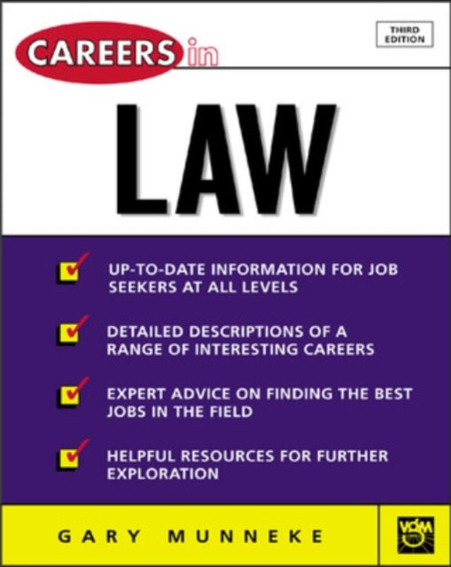 Book cover of: Careers in Law