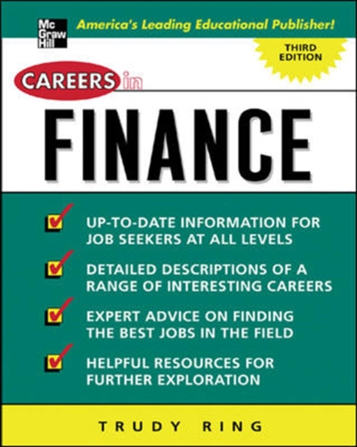 Book cover of: Careers in Finance