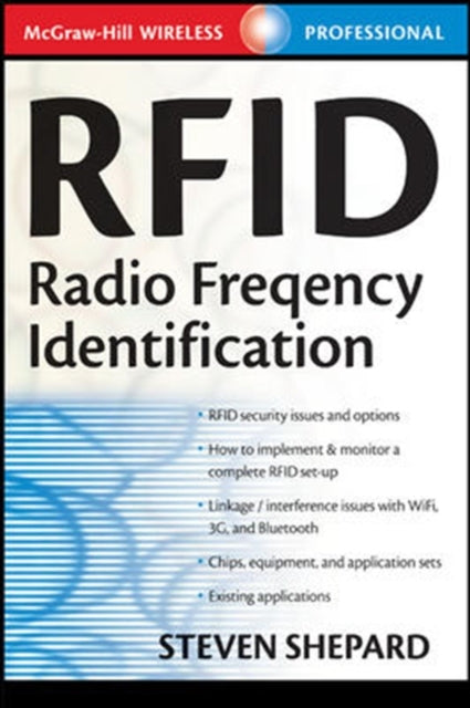 Book cover of: RFID. By: Steven Shepard