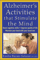 Book cover of: Alzheimer's Activities That Stimulate the Mind. By: Emilia Bazan-Salazar