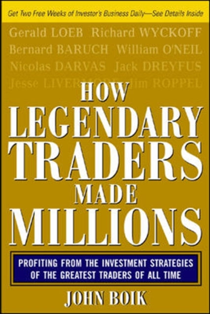Book cover of: How Legendary Traders Made Millions