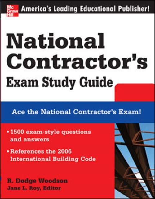 Book cover of: National Contractor's Exam Study Guide. By: R. Dodge Woodson