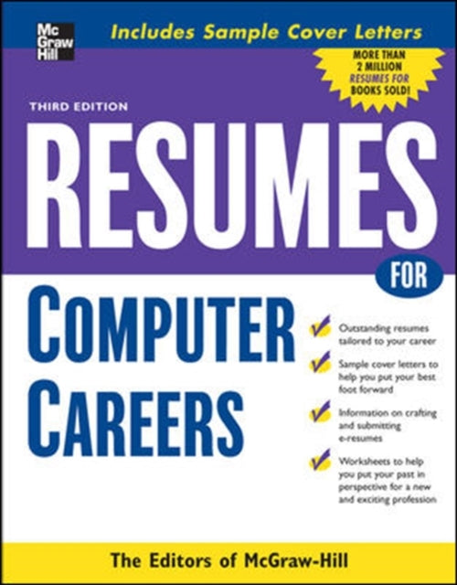 Book cover of: Resumes for Computer Careers. By: McGraw-Hill