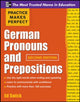 Book cover of: Practice Makes Perfect German Pronouns and Prepositions, Second Edition. By: Edward Swick
