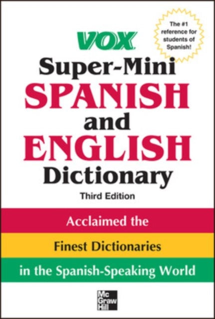Book cover of: Vox Super-Mini Spanish and English Dictionary. By: McGraw-Hill