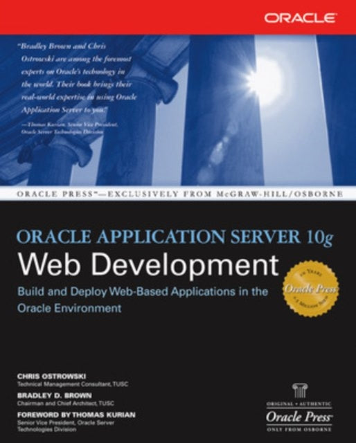 Book cover of: Oracle Application Server 10g Web Development