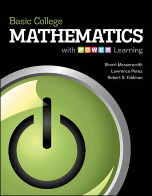 Book cover of: Basic College Mathematics with P.O.W.E.R. Learning. By: Sherri Messersmith