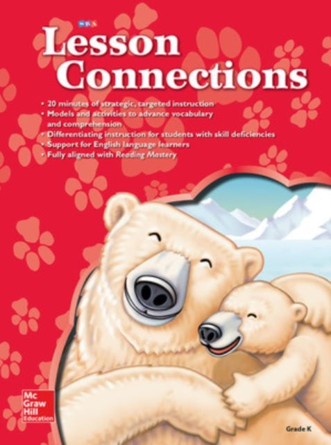 Book cover of: Reading Mastery Grade K, Lesson Connections. By: McGraw-Hill