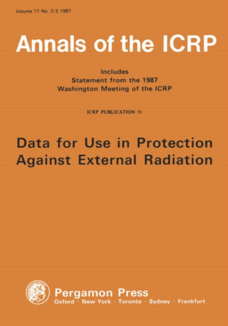 Book cover of: ICRP Publication 51. By: Icrp