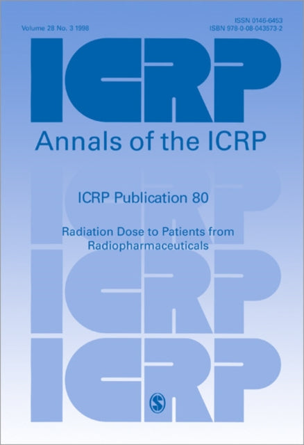 Book cover of: ICRP Publication 80. By: ICRP