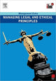 Book cover of: Managing Legal and Ethical Principles. By: Elearn
