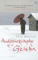 Book cover of: Autobiography Of A Geisha. By: Sayo Masuda