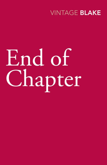 Book cover of: End of Chapter. By: Nicholas Blake