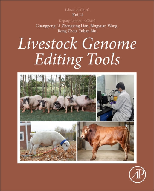 Book cover of: Livestock Genome Editing Tools. By: Kui Li