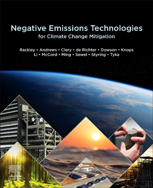 Book cover of: Negative Emissions Technologies for Climate Change Mitigation. By: Stephen A. Rackley