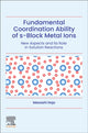 Book cover of: Fundamental Coordination Ability of s-Block Metal Ions. By: Masashi Hojo