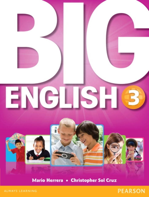 Book cover of: Big English 3 Student Book. By: Mario Herrera