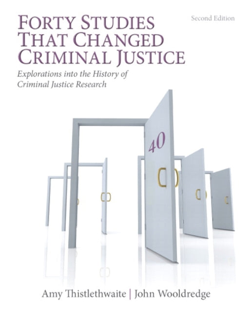 Book cover of: Forty Studies that Changed Criminal Justice