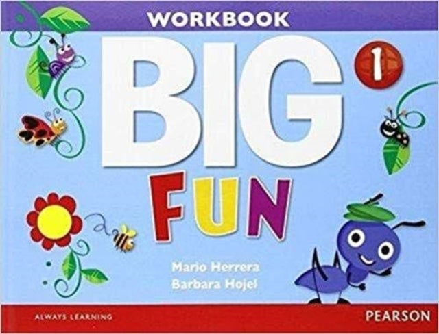 Book cover of: Big Fun 1 Workbook with Audio CD. By: HERRERA & HOJEL