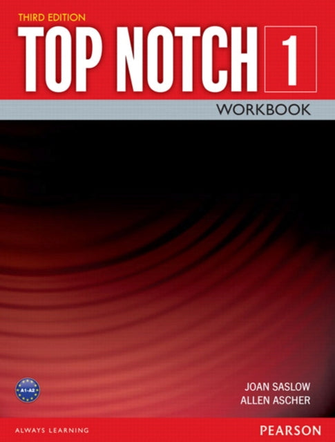 Book cover of: TOP NOTCH 1                3/E WORKBOOK             392815. By: Joan Saslow