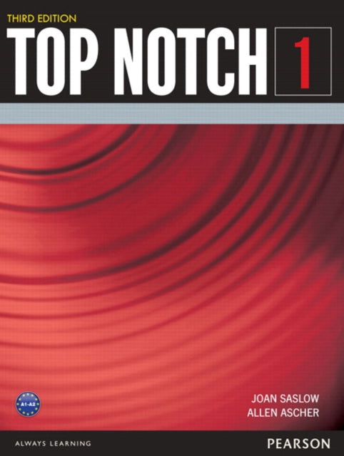 Book cover of: TOP NOTCH 1                3/E STUDENT BOOK         392893. By: Joan Saslow