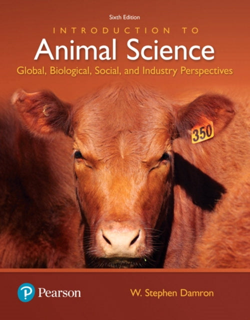 Book cover of: Introduction to Animal Science. By: W. Stephen Damron