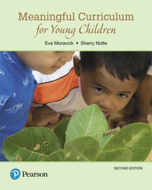 Book cover of: Meaningful Curriculum for Young Children. By: Eva Moravcik