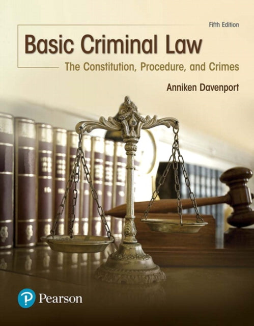 Book cover of: Basic Criminal Law. By: Anniken Davenport