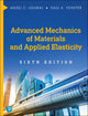 Book cover of: Advanced Mechanics of Materials and Applied Elasticity. By: Ansel C. Ugural