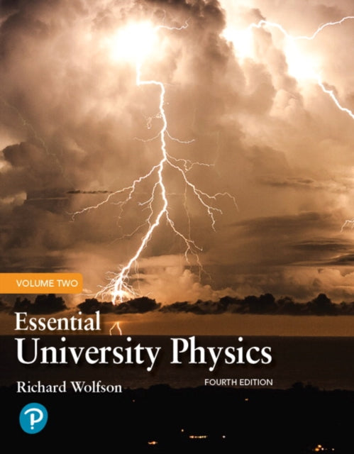 Book cover of: Essential University Physics, Volume 2. By: Richard Wolfson