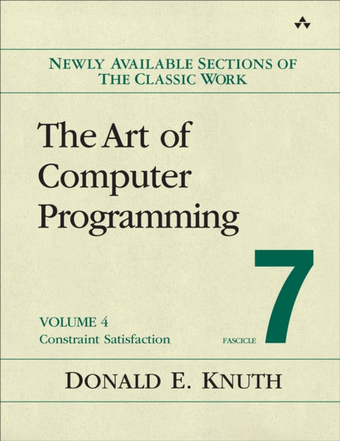 Art of Computer Programming, Volume 4, Fascicle 7, The, Constraint Satisfaction
