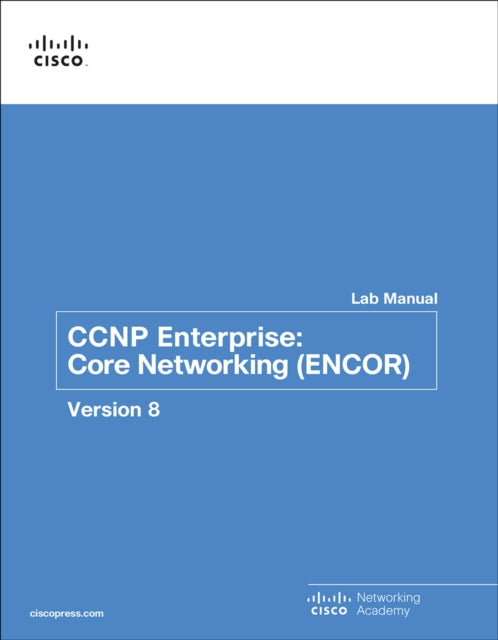 Book cover of: CCNP Enterprise. By: Cisco Networking Cisco Networking Academy