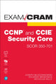 Book cover of: CCNP and CCIE Security Core SCOR 350-701 Exam Cram. By: IAVARONE, EUGENIO
