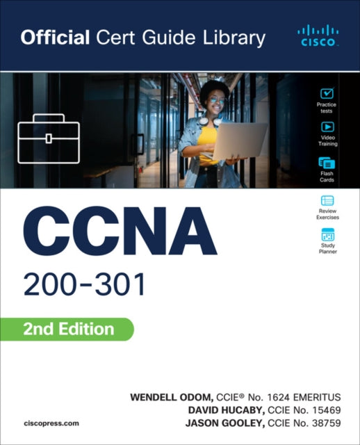 Book cover of: CCNA 200-301 Official Cert Guide Library. By: ODOM, WENDELL