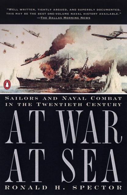 Book cover of: At War at Sea. By: Ronald H. Spector
