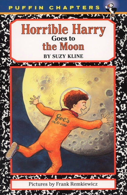 Book cover of: Horrible Harry Goes to the Moon. By: Suzy Kline