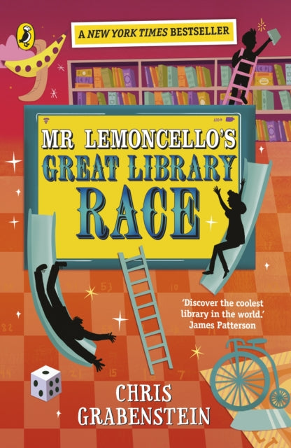 Book cover of: Mr Lemoncello's Great Library Race. By: Chris Grabenstein