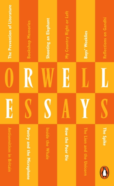 Book cover of: Essays. By: George Orwell
