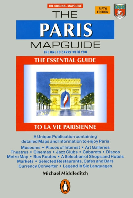 Book cover of: Paris Mapguide. By: Michael Middleditch