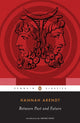 Book cover of: Between Past and Future. By: Hannah Arendt