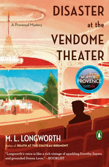 Book cover of: Disaster at the Vendome Theater. By: M. L. Longworth