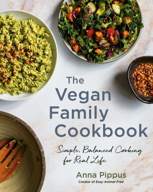 Book cover of: Vegan Family Cookbook. By: Anna Pippus