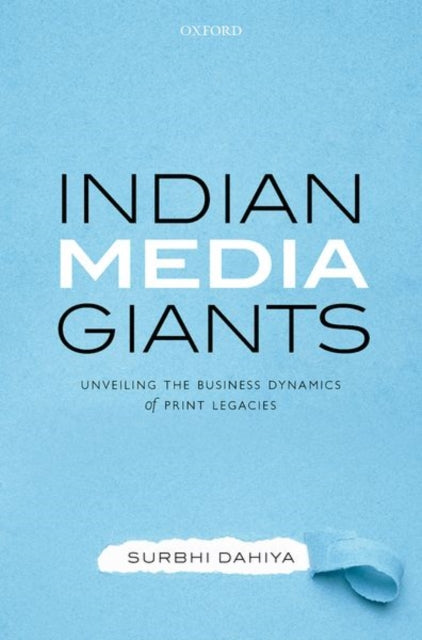 Book cover of: Indian Media Giants. By: Surbhi Dahiya