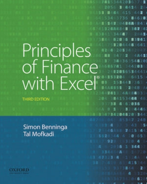 Principles of Finance with Excel