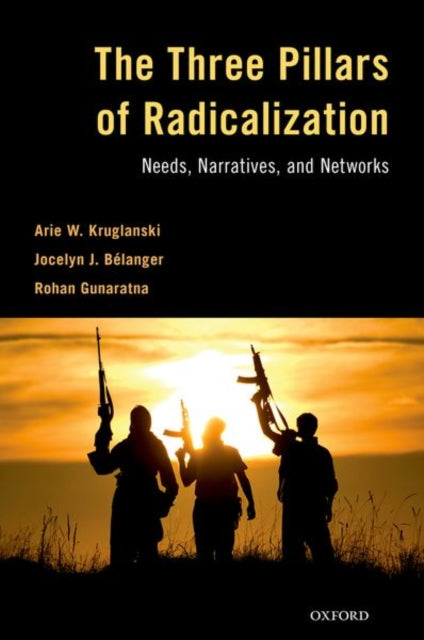 Book cover of: Three Pillars of Radicalization. By: Arie W. Kruglanski