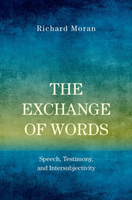 Book cover of: Exchange of Words. By: Richard Moran