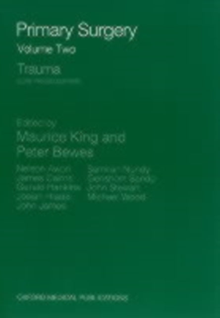 Book cover of: Primary Surgery: Volume 2: Trauma. By: Nelson Awori